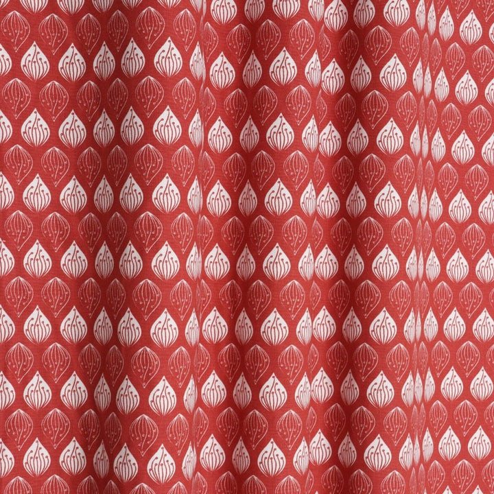 Clearance Hattie Red Cotton Fabric