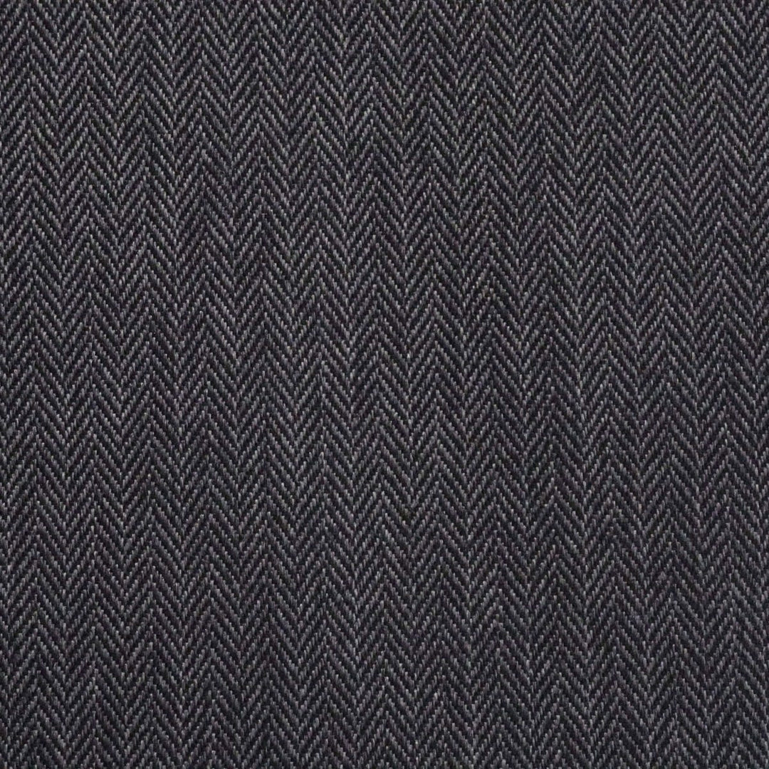 Clearance Herringbone FR Charcoal Fabric