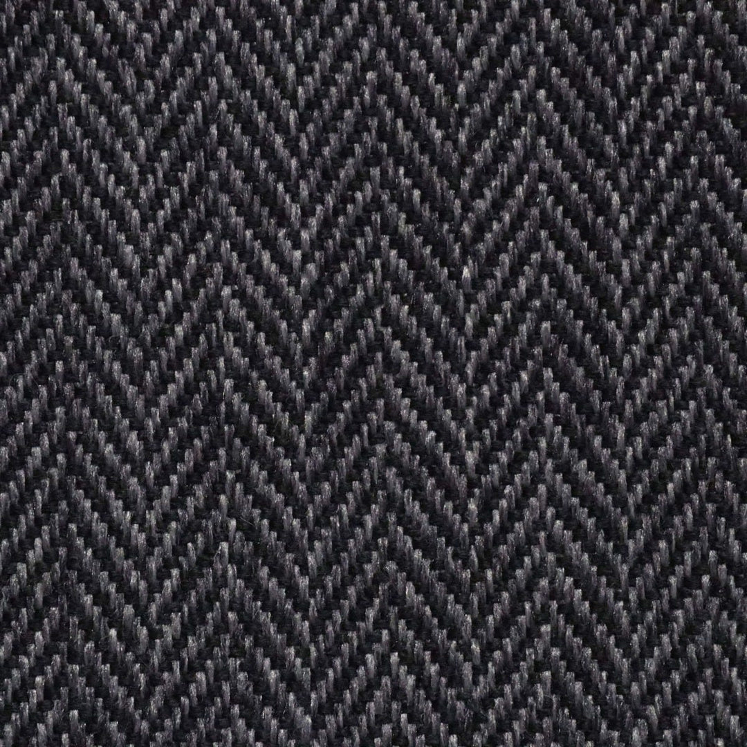 Clearance Herringbone FR Charcoal Fabric