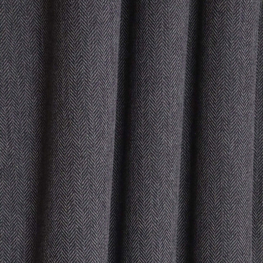 Clearance Herringbone FR Charcoal Fabric