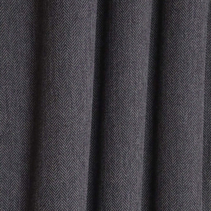 Clearance Herringbone FR Charcoal Fabric