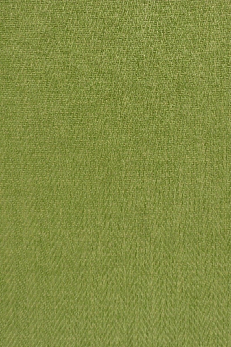 Danbury Herringbone FR Lime Fabric