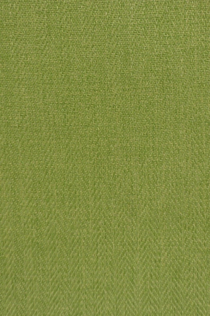 Danbury Herringbone FR Lime Fabric