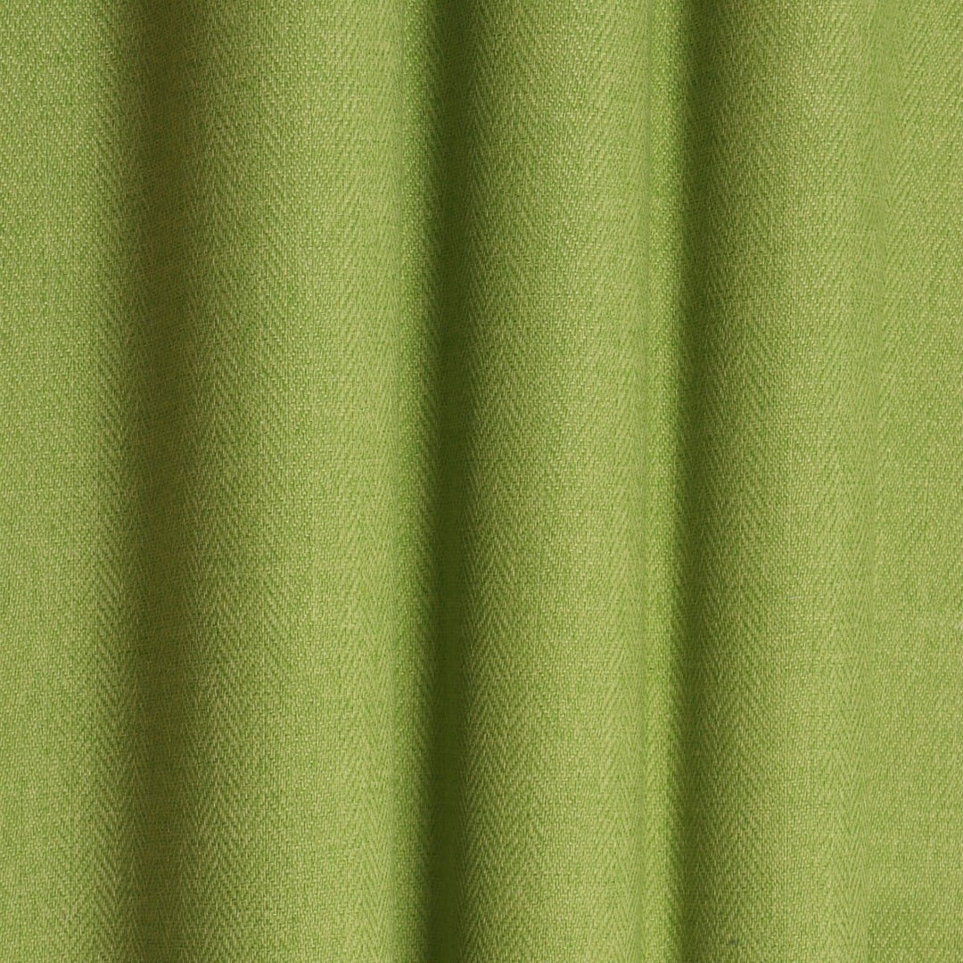 Danbury Herringbone FR Lime Fabric