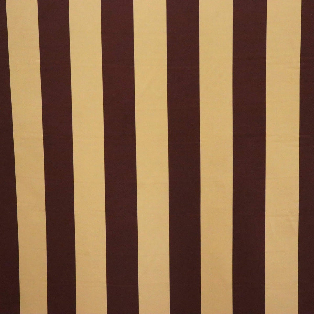 Clearance Romo Kirkby Stripe Sand & Plum Fabric