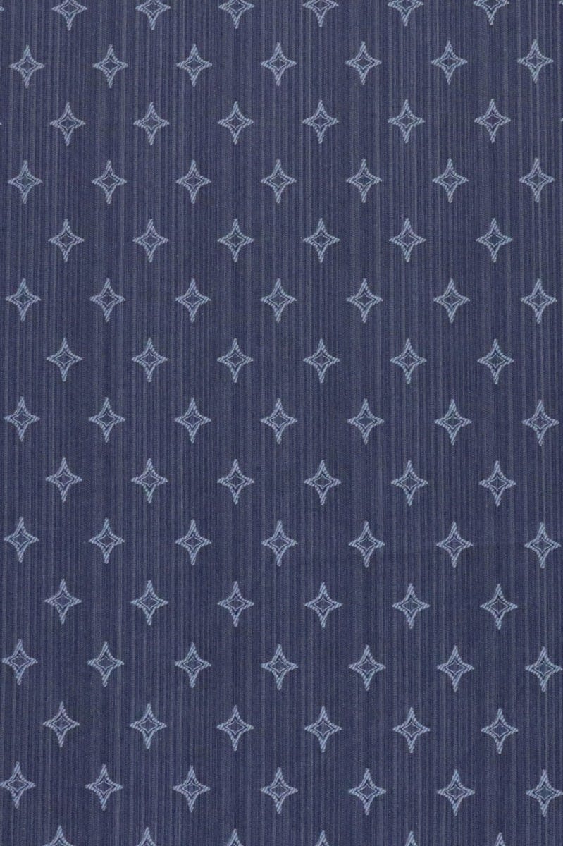 Clearance Navy Blue Star Fabric