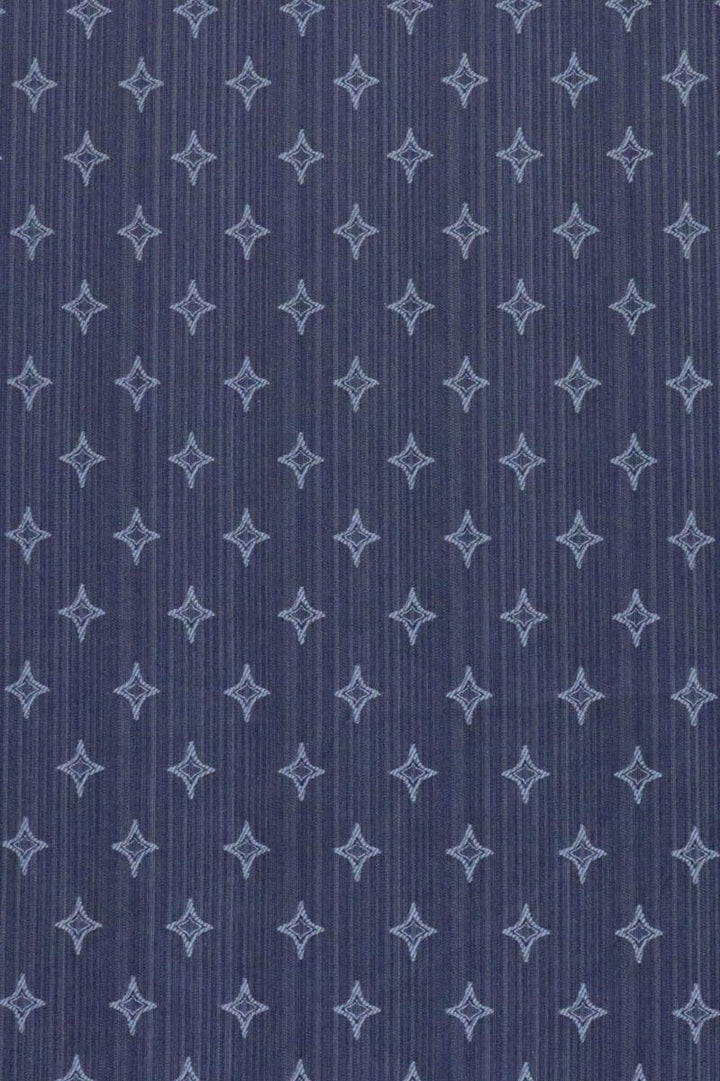 Clearance Navy Blue Star Fabric