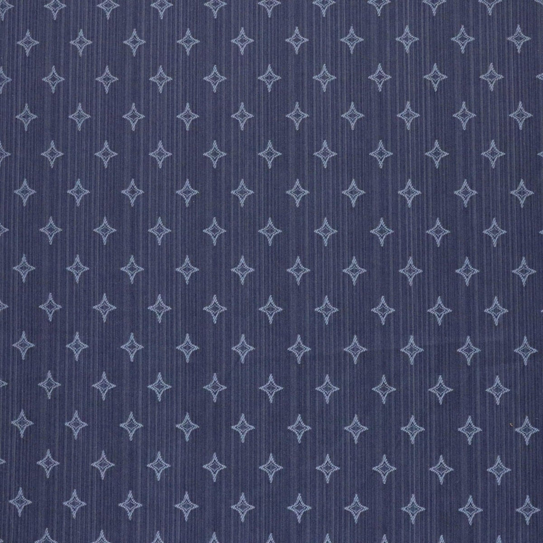 Clearance Navy Blue Star Fabric