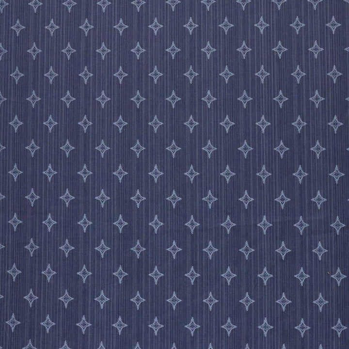 Clearance Navy Blue Star Fabric