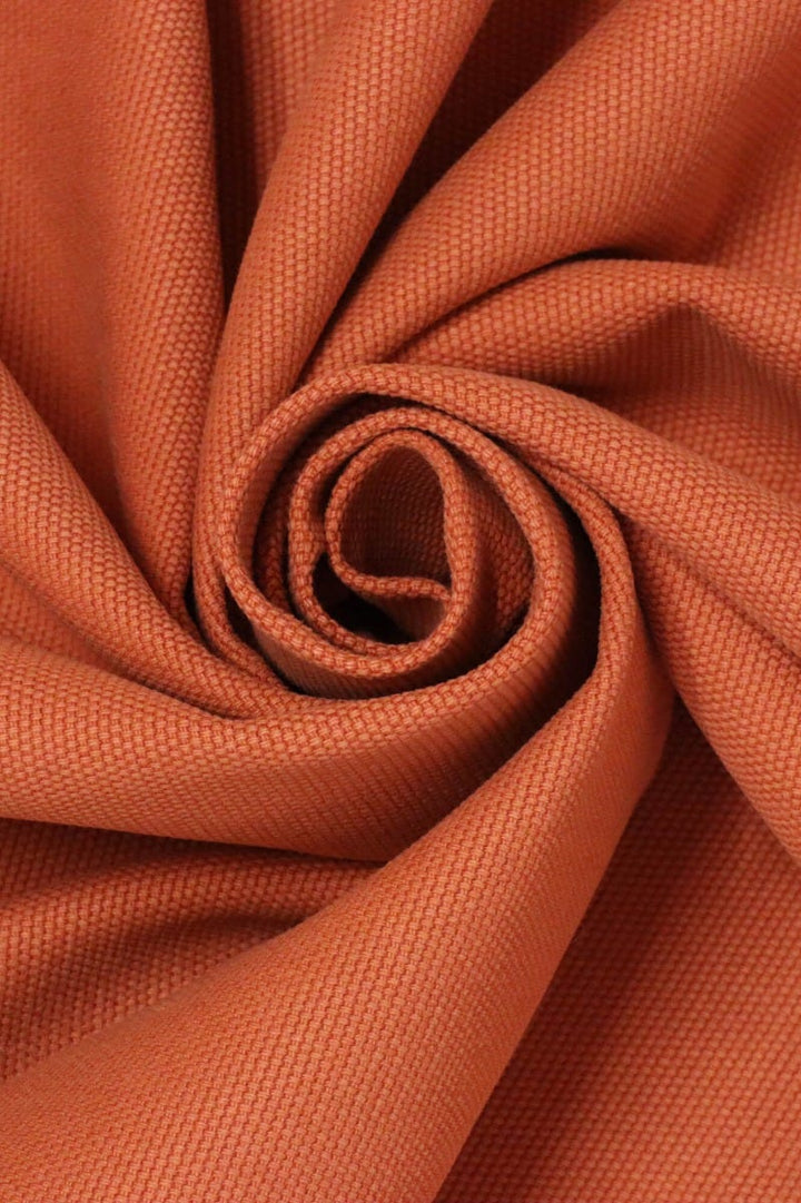 Clearance Trinity Plain Orange Fabric
