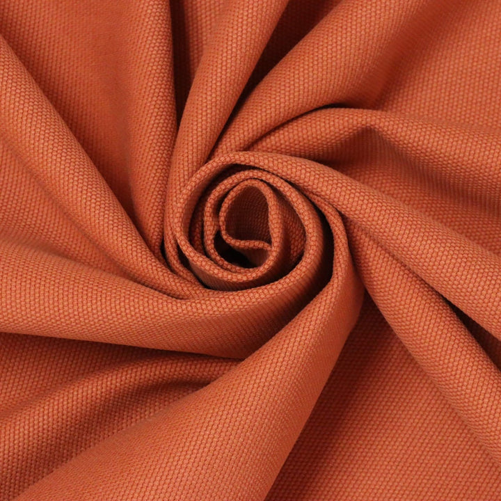 Clearance Trinity Plain Orange Fabric