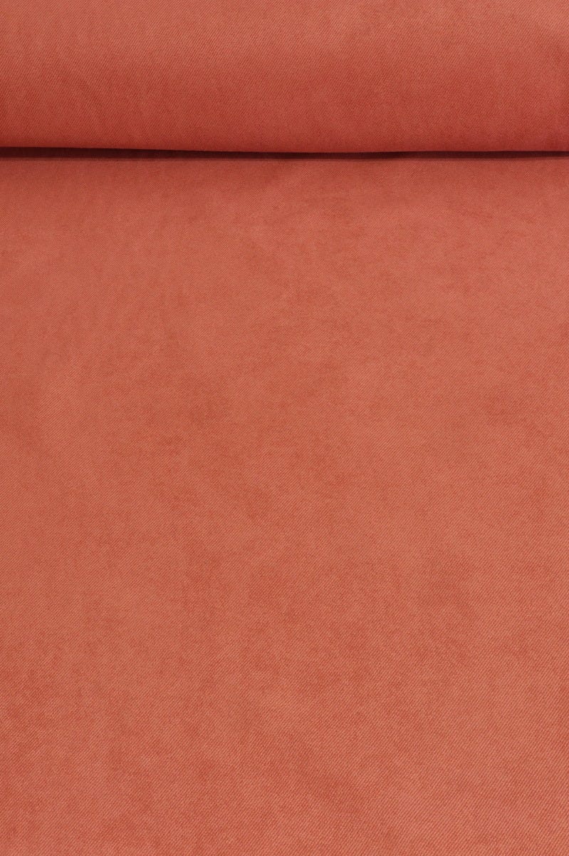 Clearance Turin Chenille Peach FR Fabric