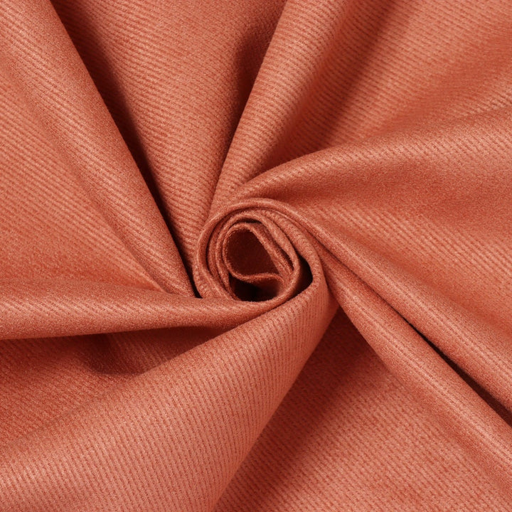 Clearance Turin Chenille Peach FR Fabric