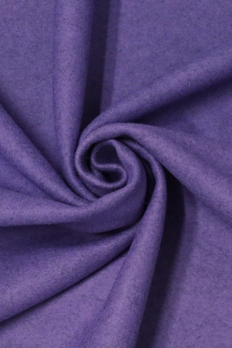 Glamorgan Violet 100% Wool Fabric