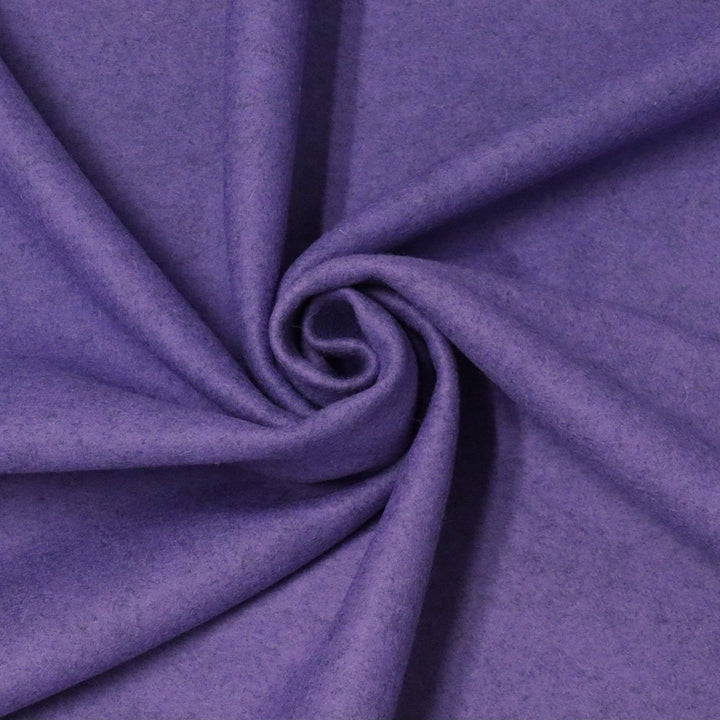 Glamorgan Violet 100% Wool Fabric