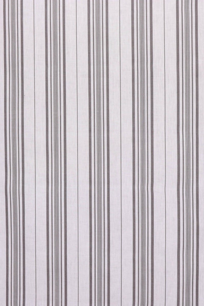 Fleetwood Stripe Linen Taupe Fabric