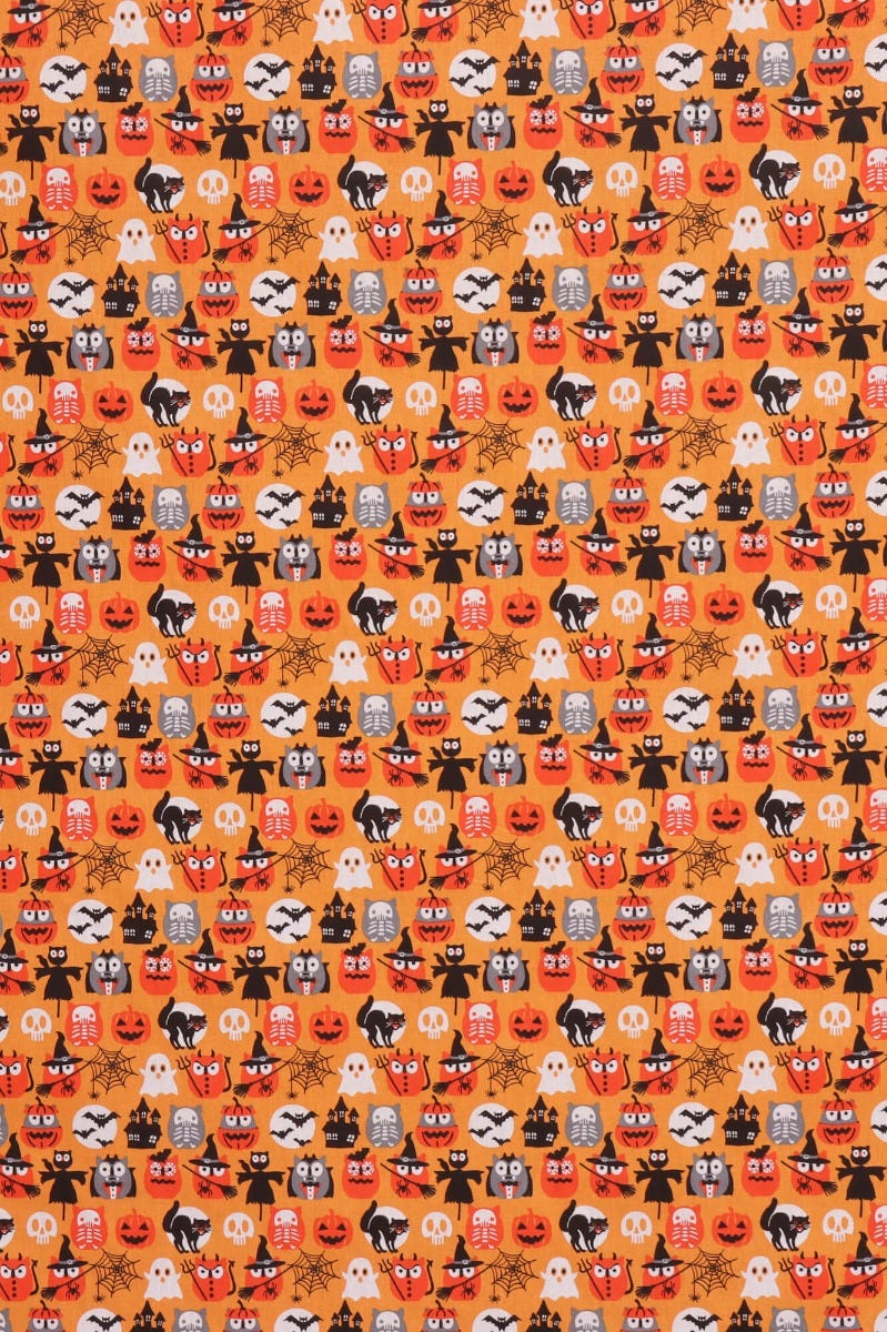 Halloween Haunting Fabric