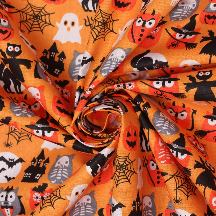 Halloween Haunting Fabric