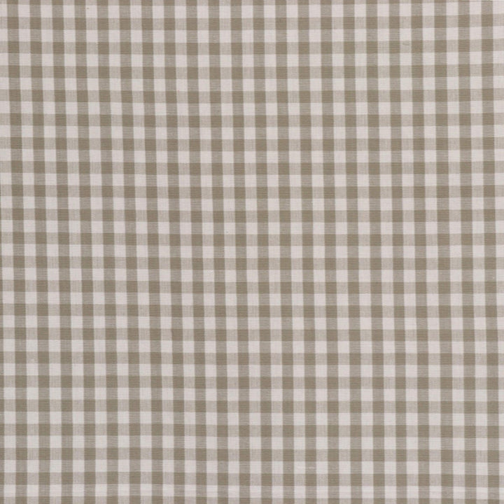 Gingham Check 160cm Fabric - Beige