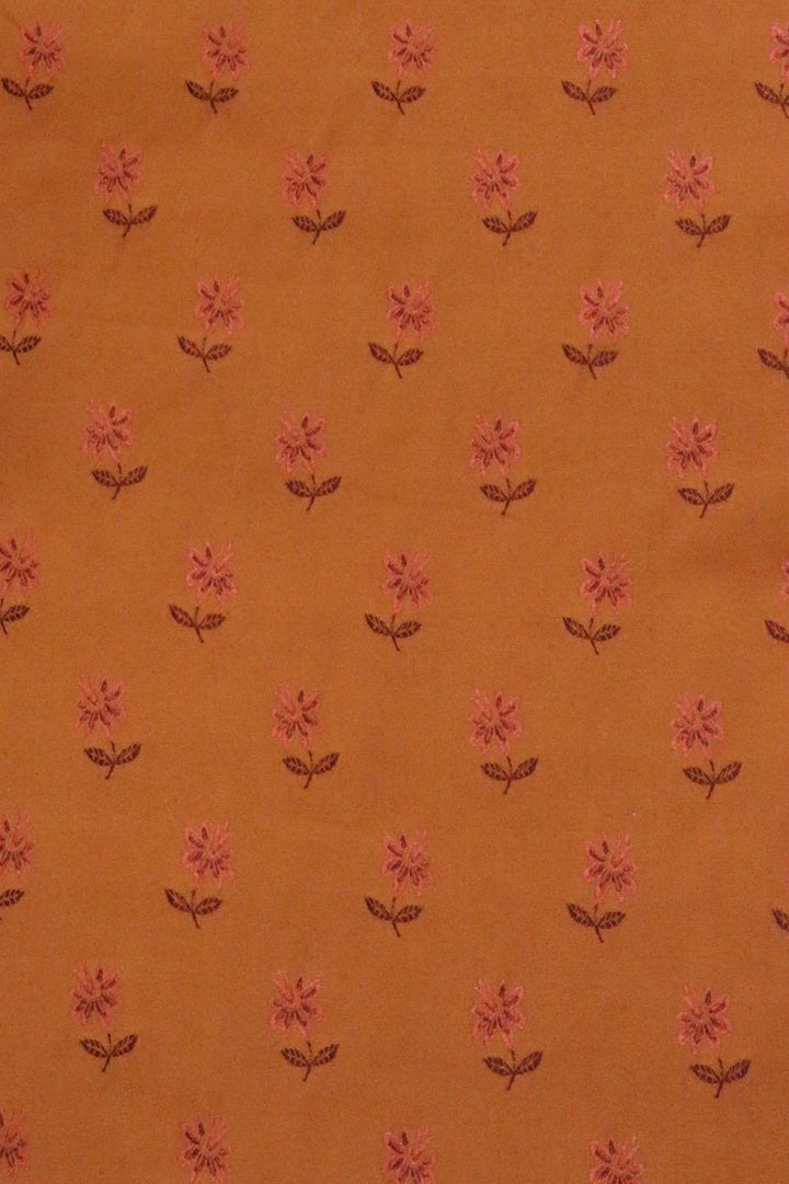 Clearance Posy Orange Fabric