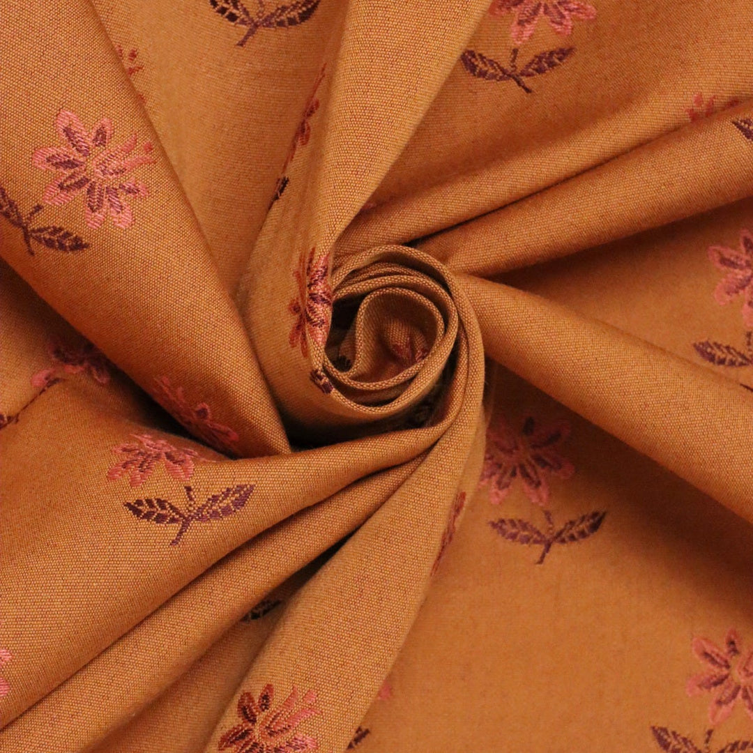 Clearance Posy Orange Fabric