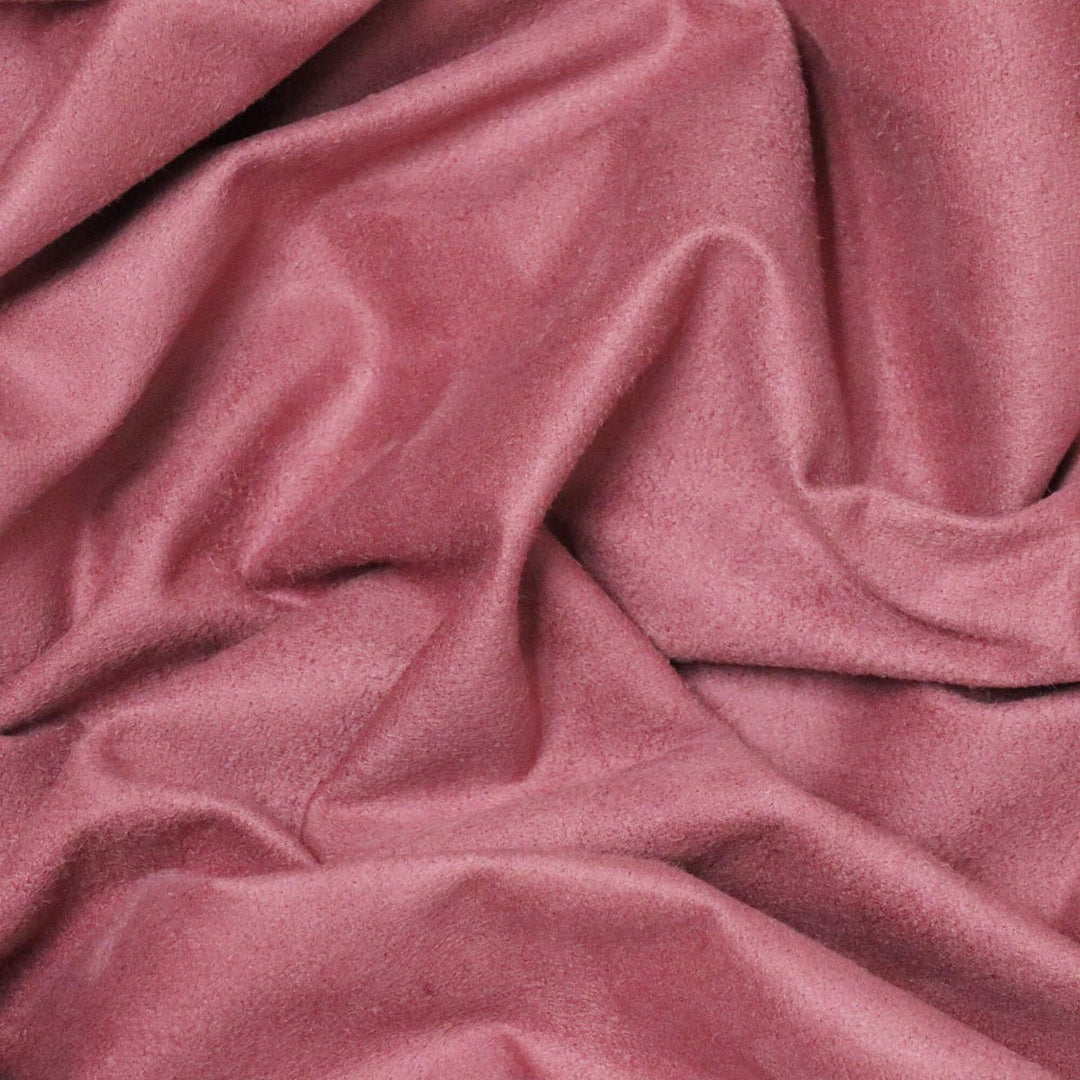 Clearance Faux Suede Berry Fabric