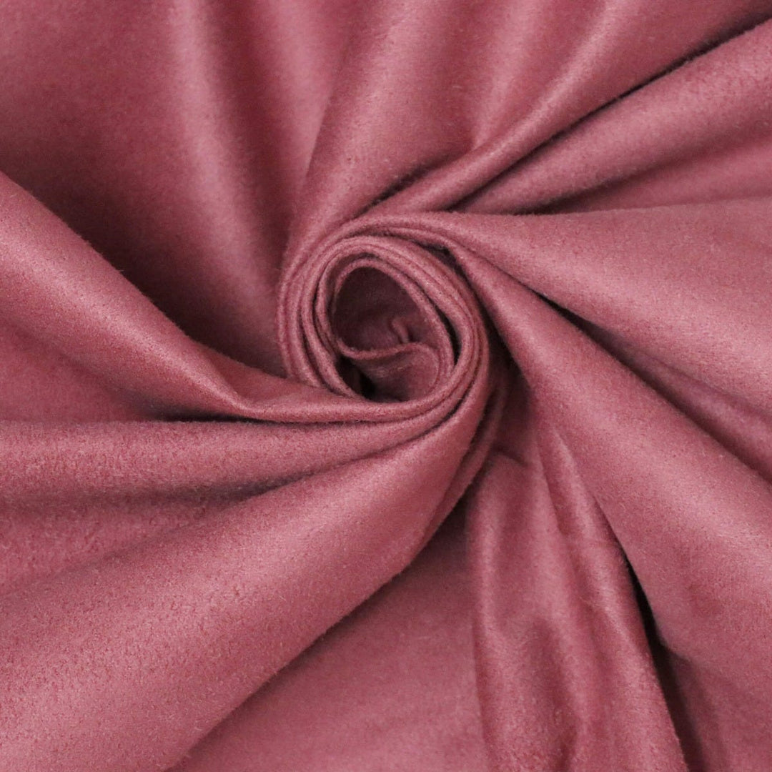 Clearance Faux Suede Berry Fabric