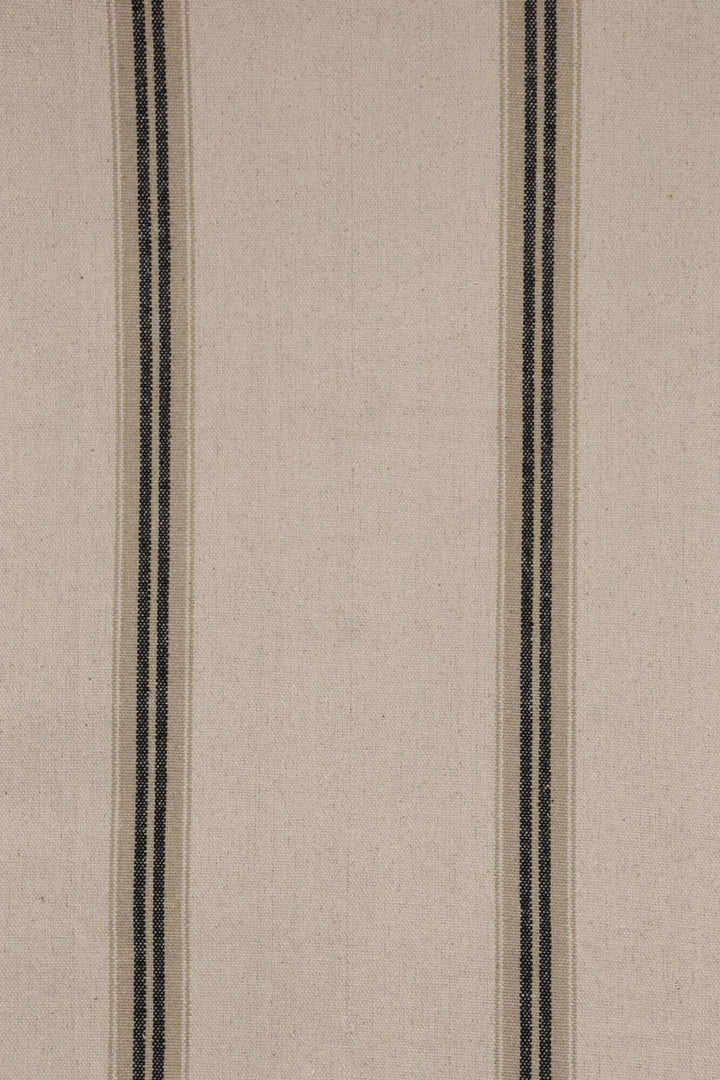 Donan Stripe Ebony Fabric