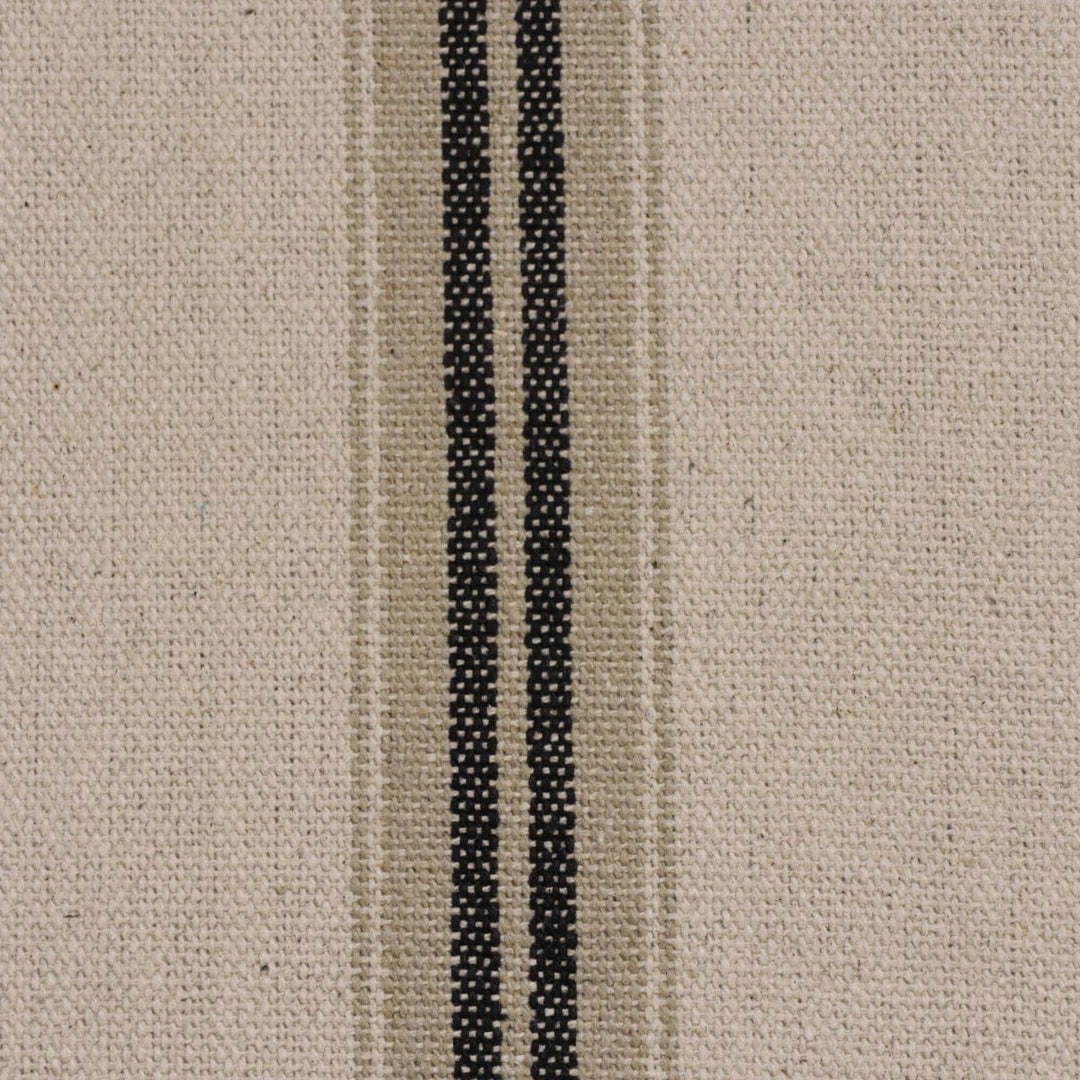 Donan Stripe Ebony Fabric