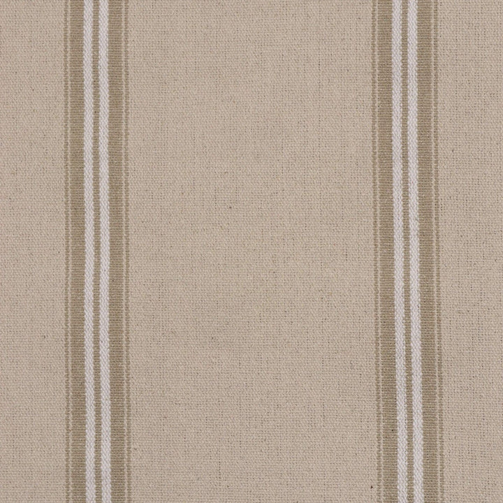 Donan Stripe Beige/White Fabric