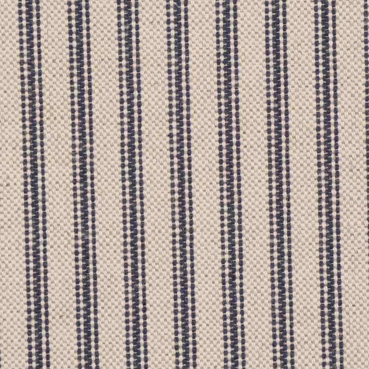 Bergen Ticking Stripe Blue Fabric