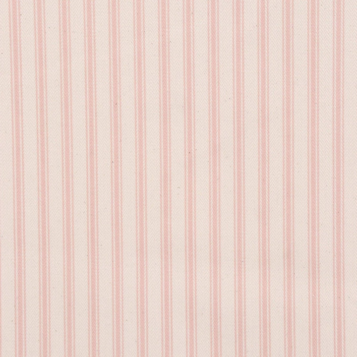 Kent Ticking Stripe Pink Fabric