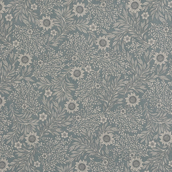 Coleton Floral Duck Egg Fabric