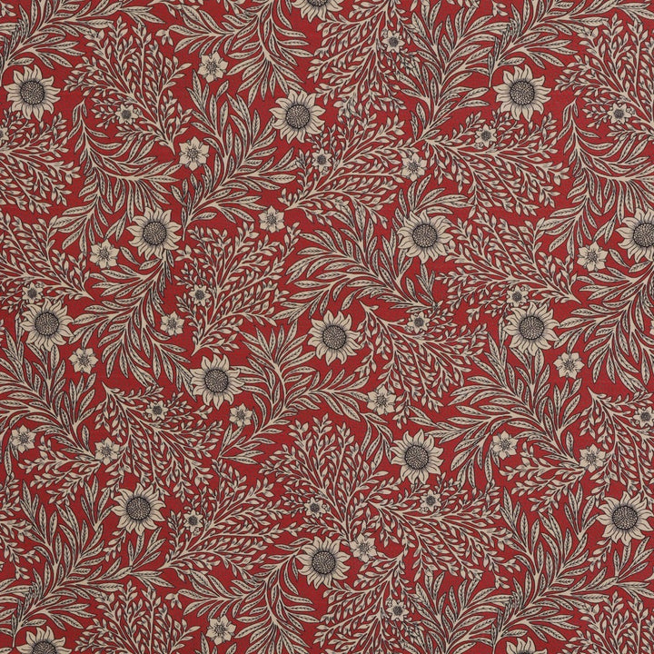 Coleton Floral Red Fabric