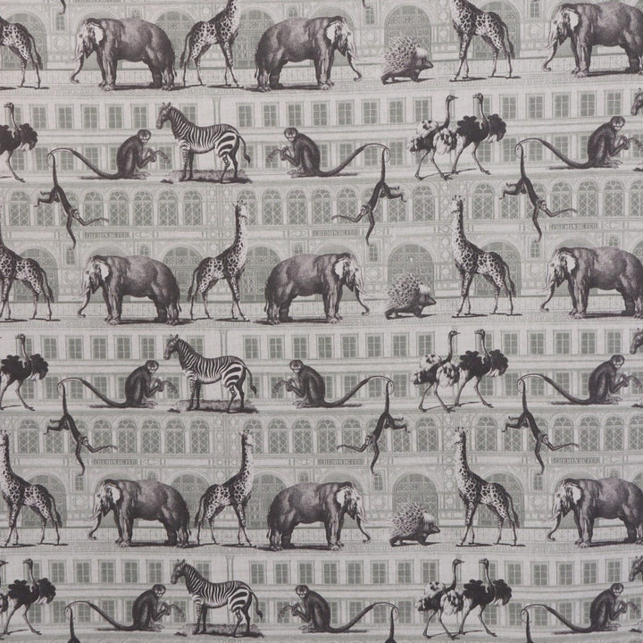 Menagerie Khaki / Grey Fabric