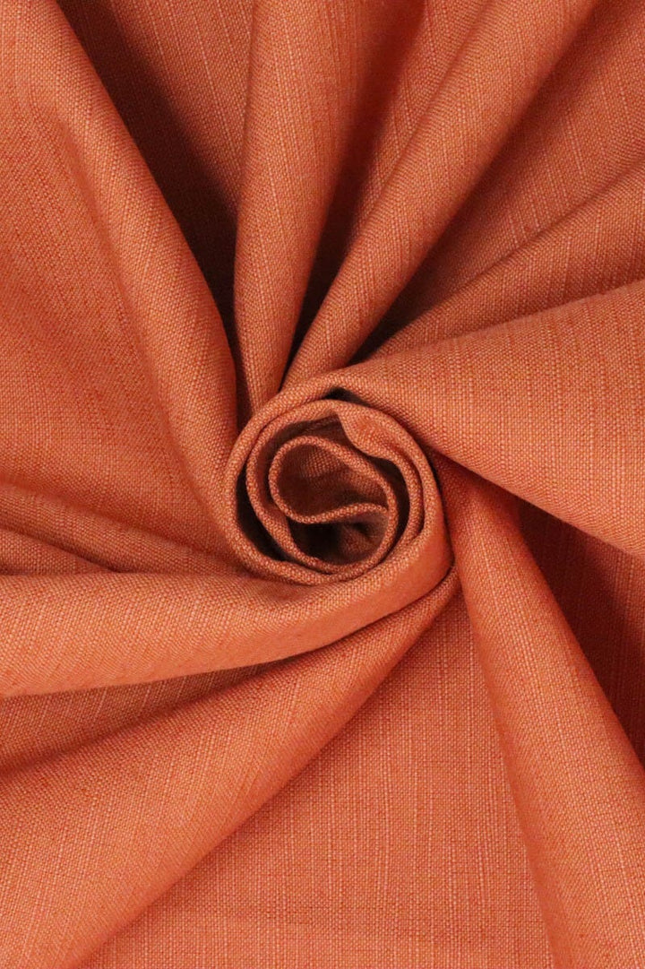 Clearance Canton Plain Orange FR Fabric