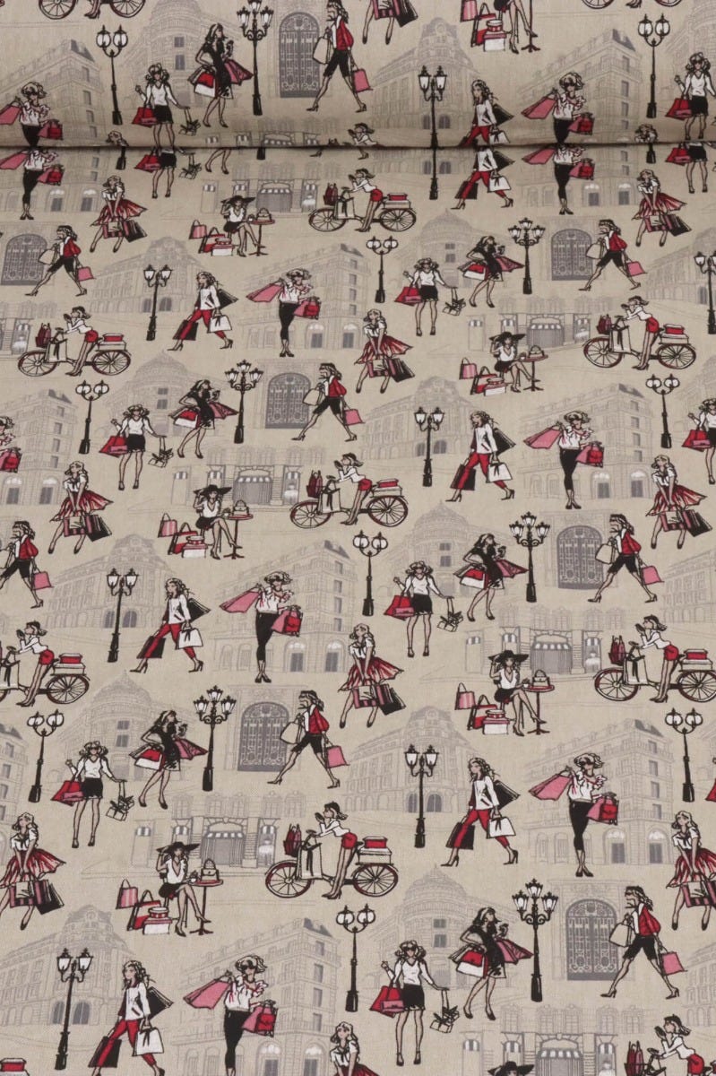 Parisienne Girls Fabric