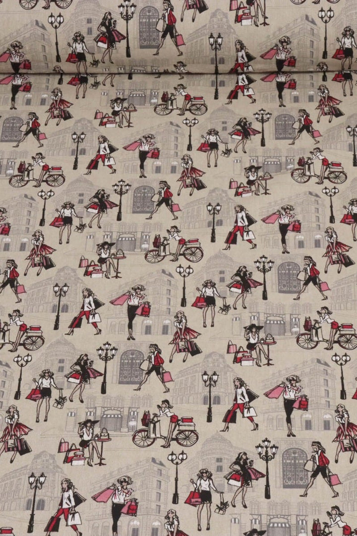 Clearance Parisienne Girls Fabric