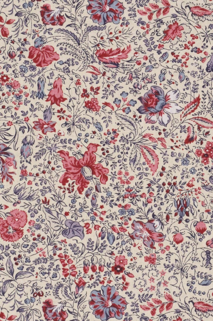 Indienne Mini Floral Rose 160cm Fabric