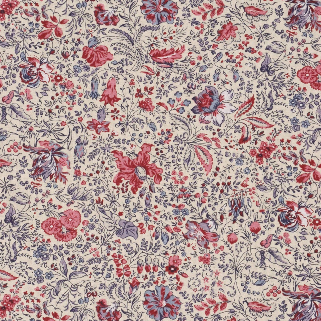 Indienne Mini Floral Rose 160cm Fabric