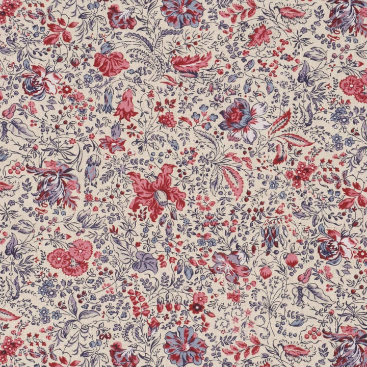 Indienne Mini Floral Rose 160cm Fabric