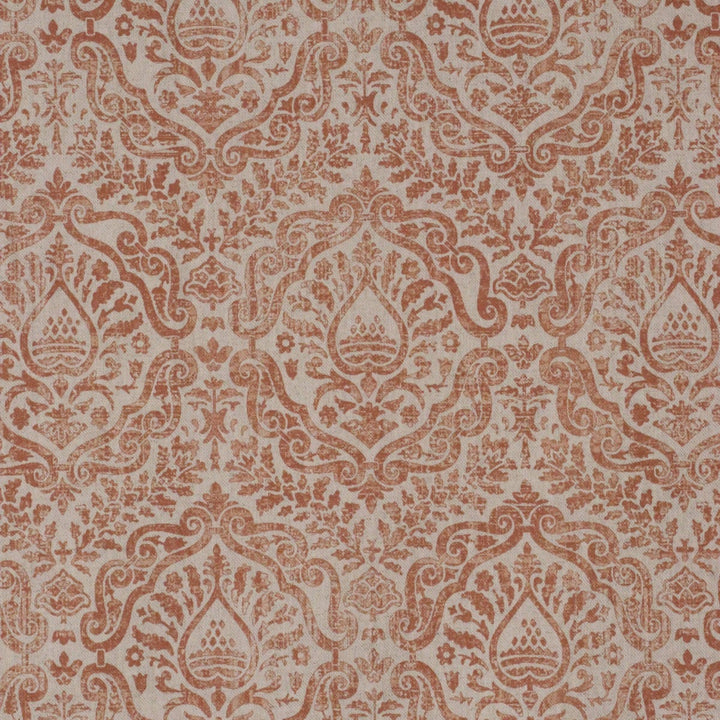 Aragon Vintage Rust Double Width Fabric