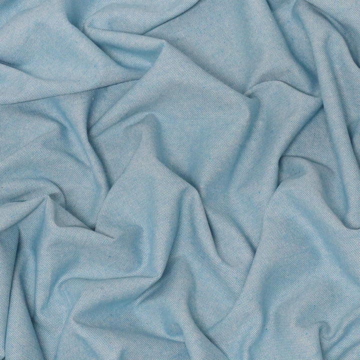 Avena Plain Blue Double Width Fabric