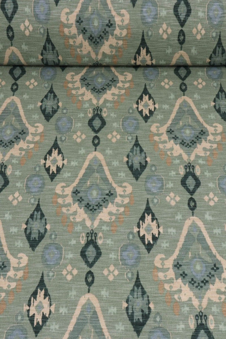 ILIV Boho Sage Ikat Fabric