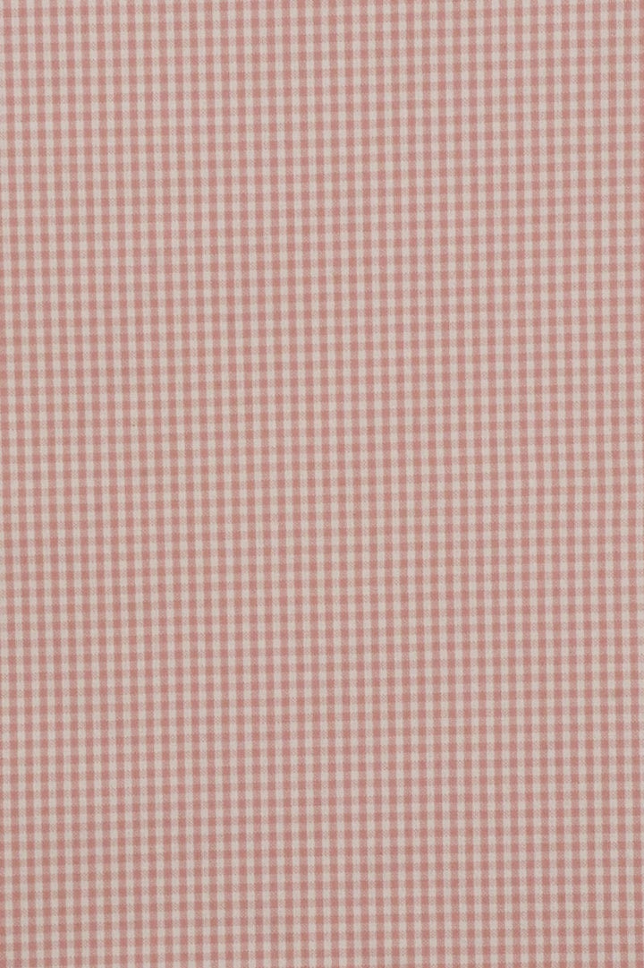 Cottage Gingham Blush Fabric