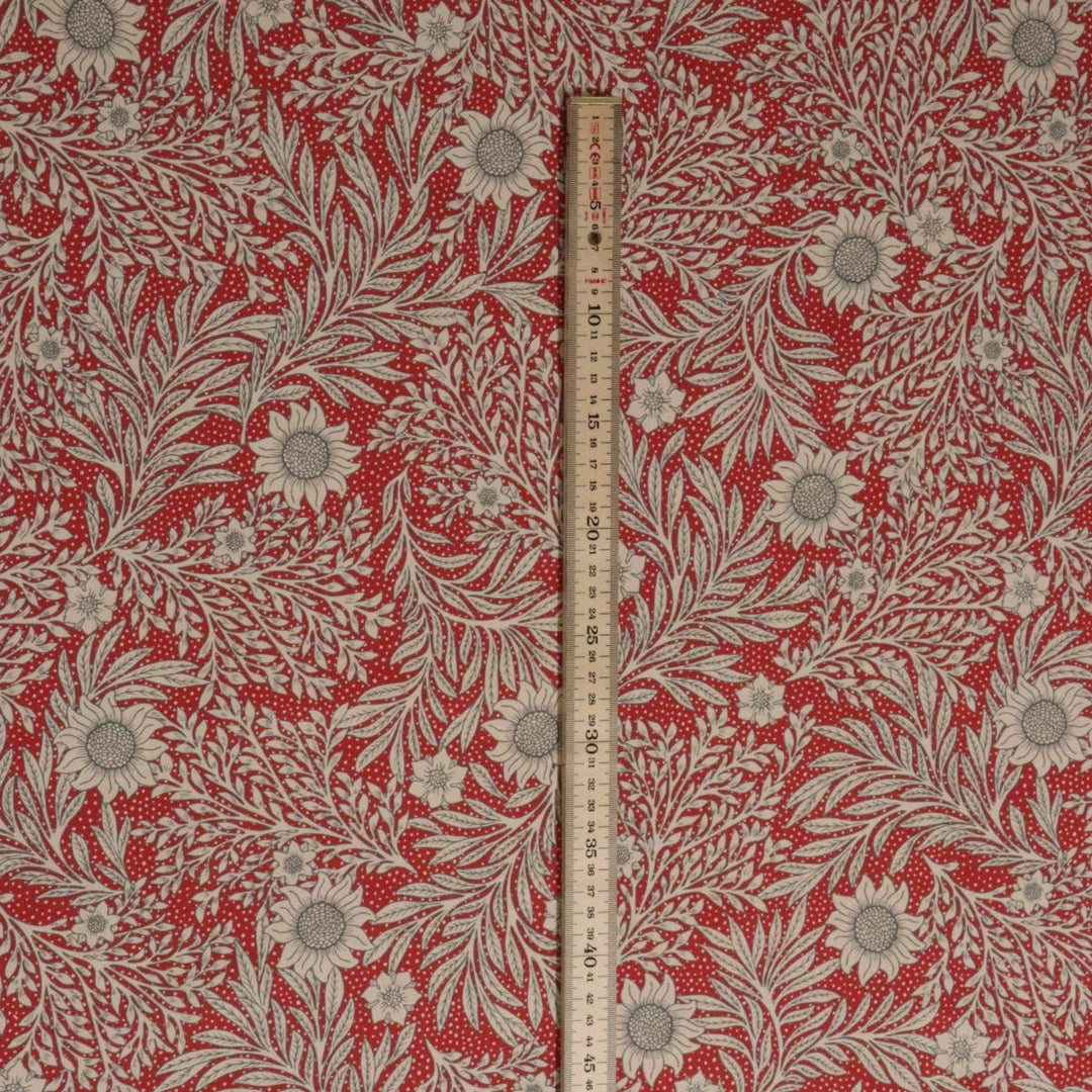 Coleton Floral Paprika Fabric