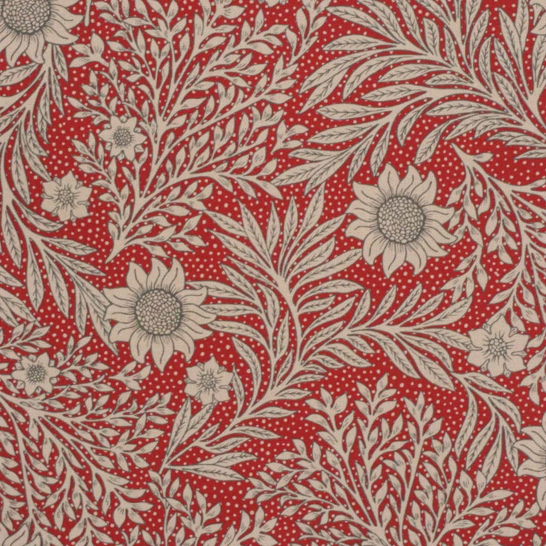 Coleton Floral Paprika Fabric