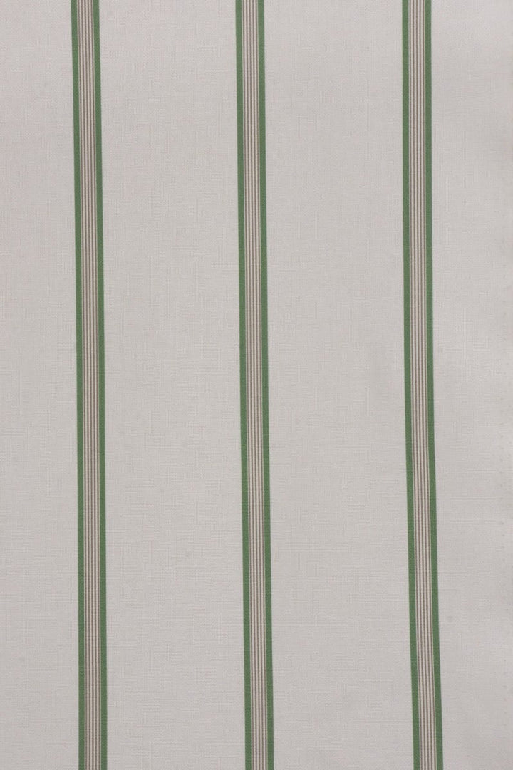 Raleigh Stripe Green Fabric