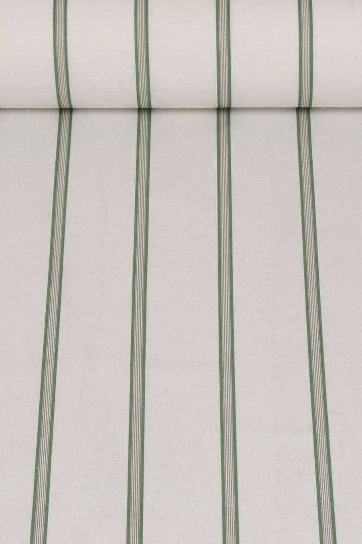 Raleigh Stripe Green Fabric