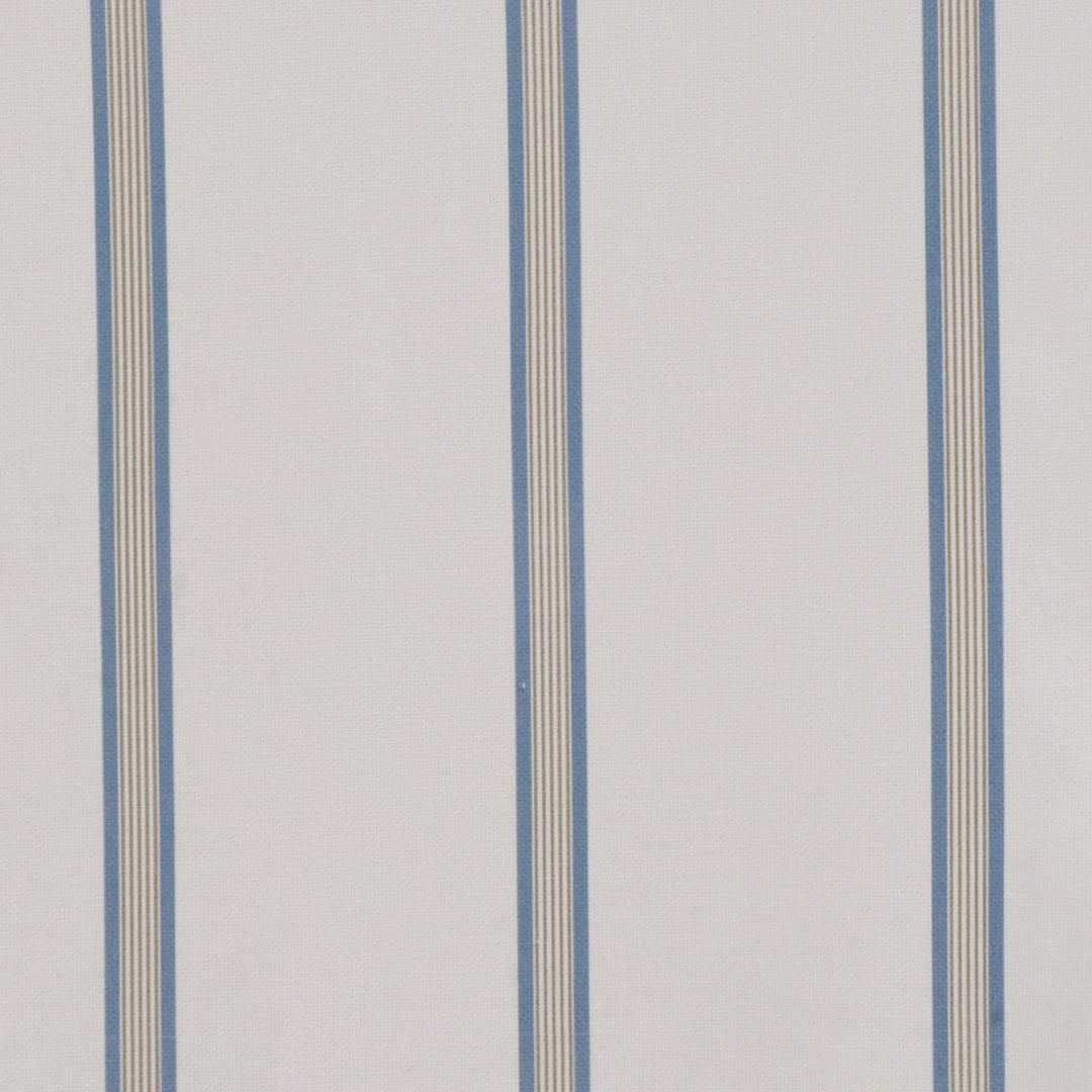 Raleigh Stripe Blue Fabric